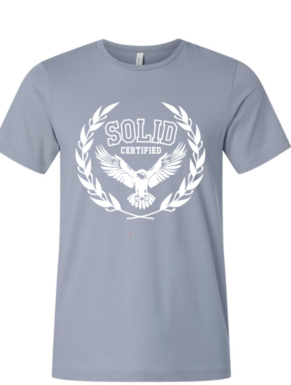 Solid puff print Tshirts