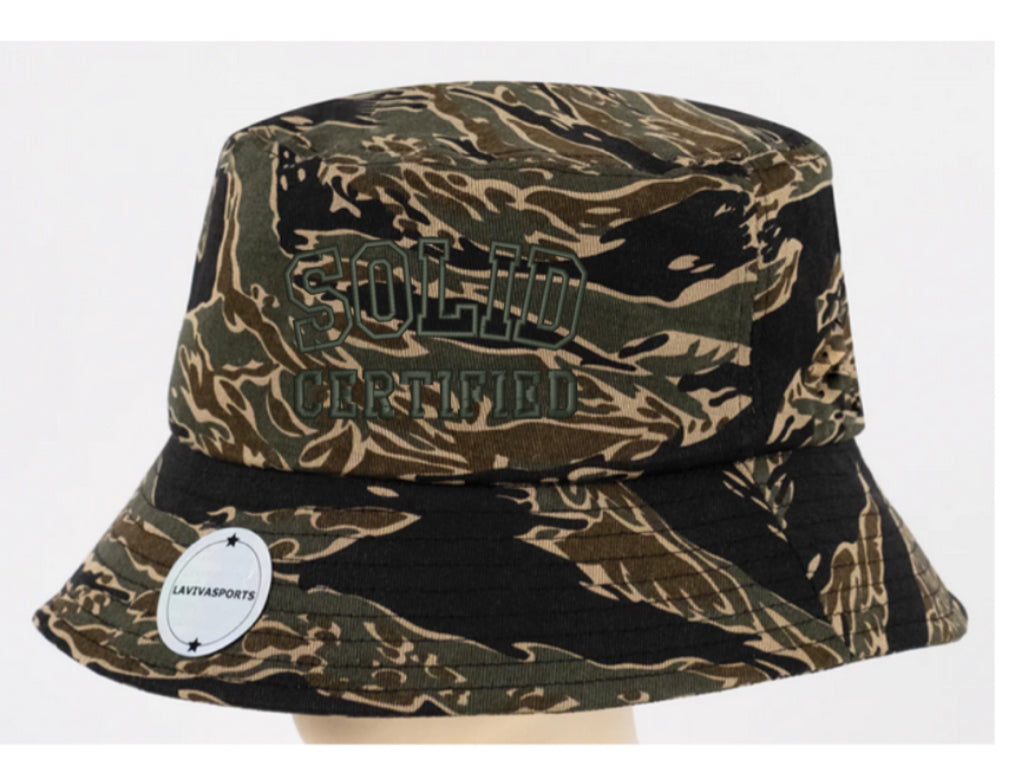 SOLID CERTIFIED BUCKET HATS