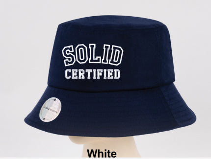 SOLID CERTIFIED BUCKET HATS