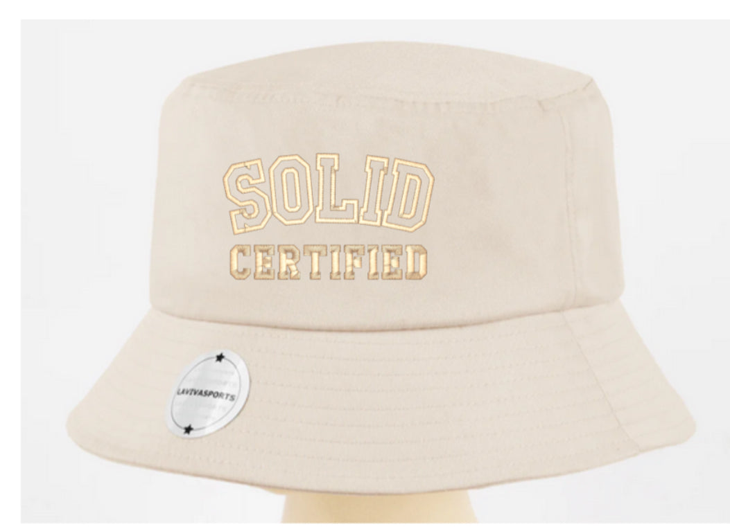 SOLID CERTIFIED BUCKET HATS