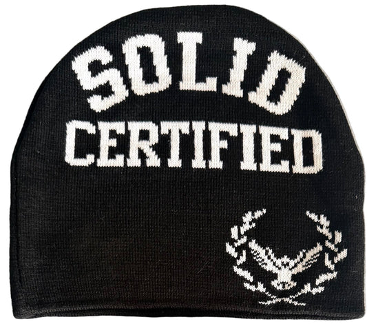 Solid beanie