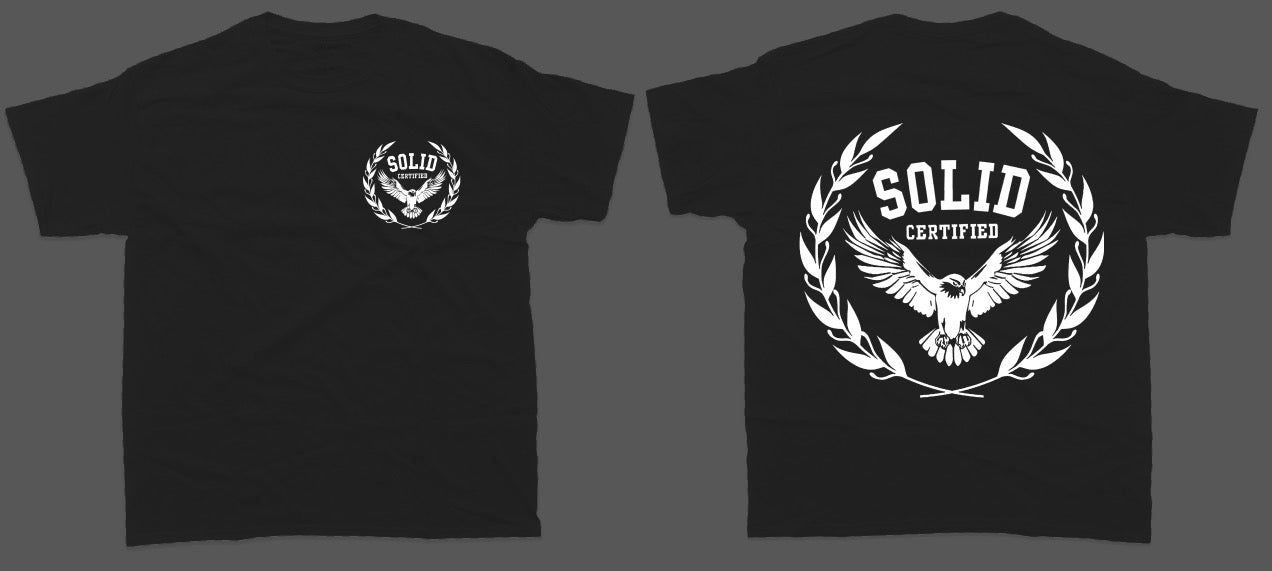 S.O.L.I.D Heat press T-Shirts