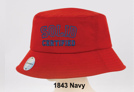 SOLID CERTIFIED BUCKET HATS