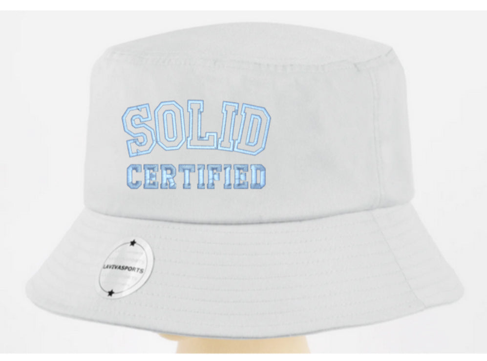 SOLID CERTIFIED BUCKET HATS
