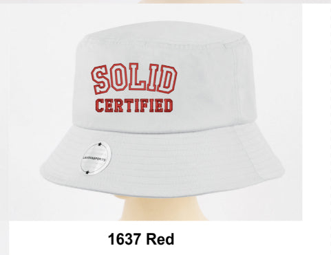 SOLID CERTIFIED BUCKET HATS