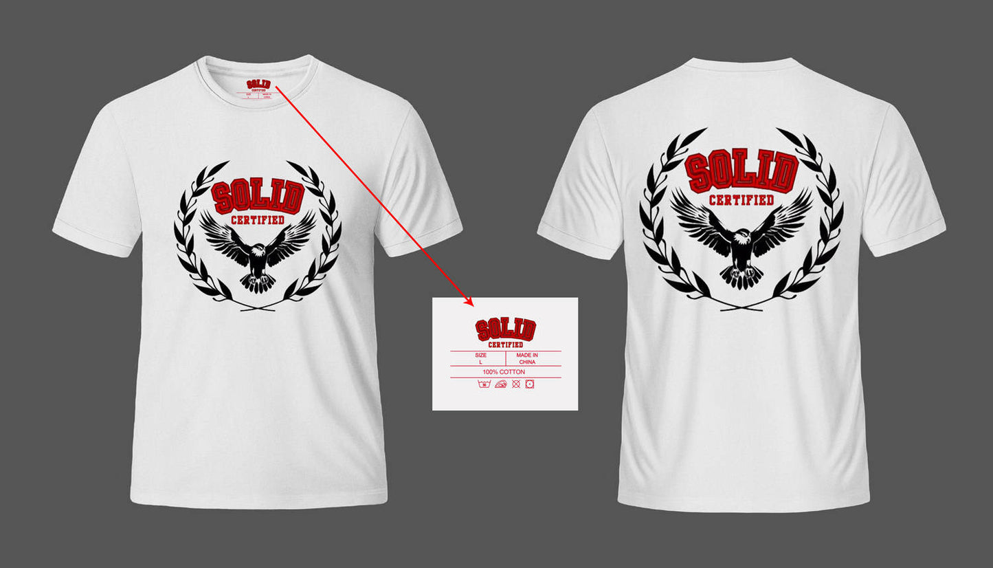 S.O.L.I.D Heat press T-Shirts